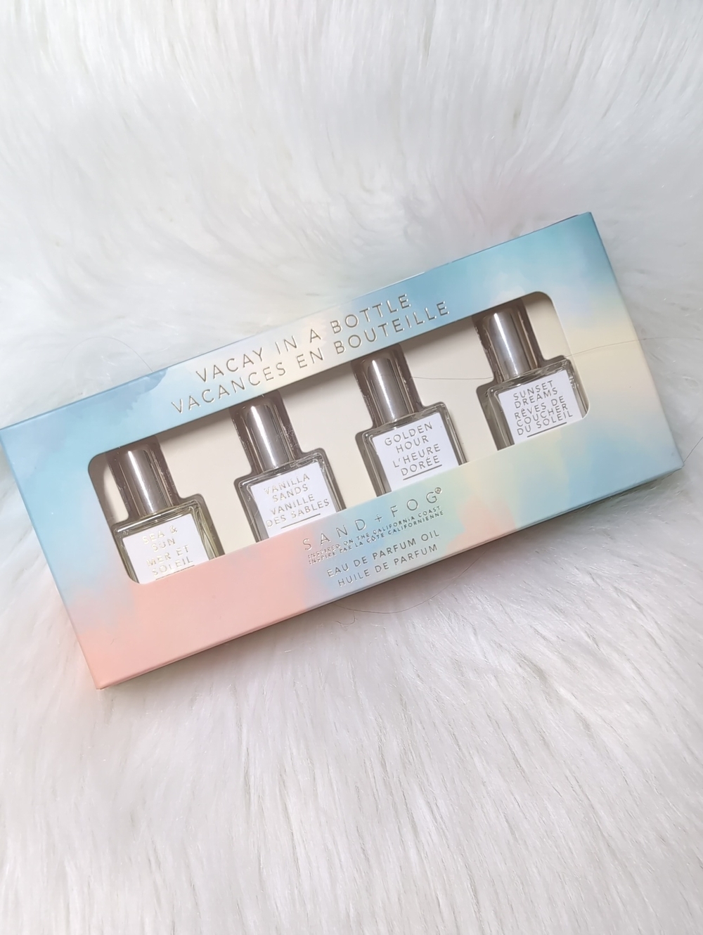 Sand + Fog Perfume Discovery Set - Vacay In A Bottle Collection, 40 mL